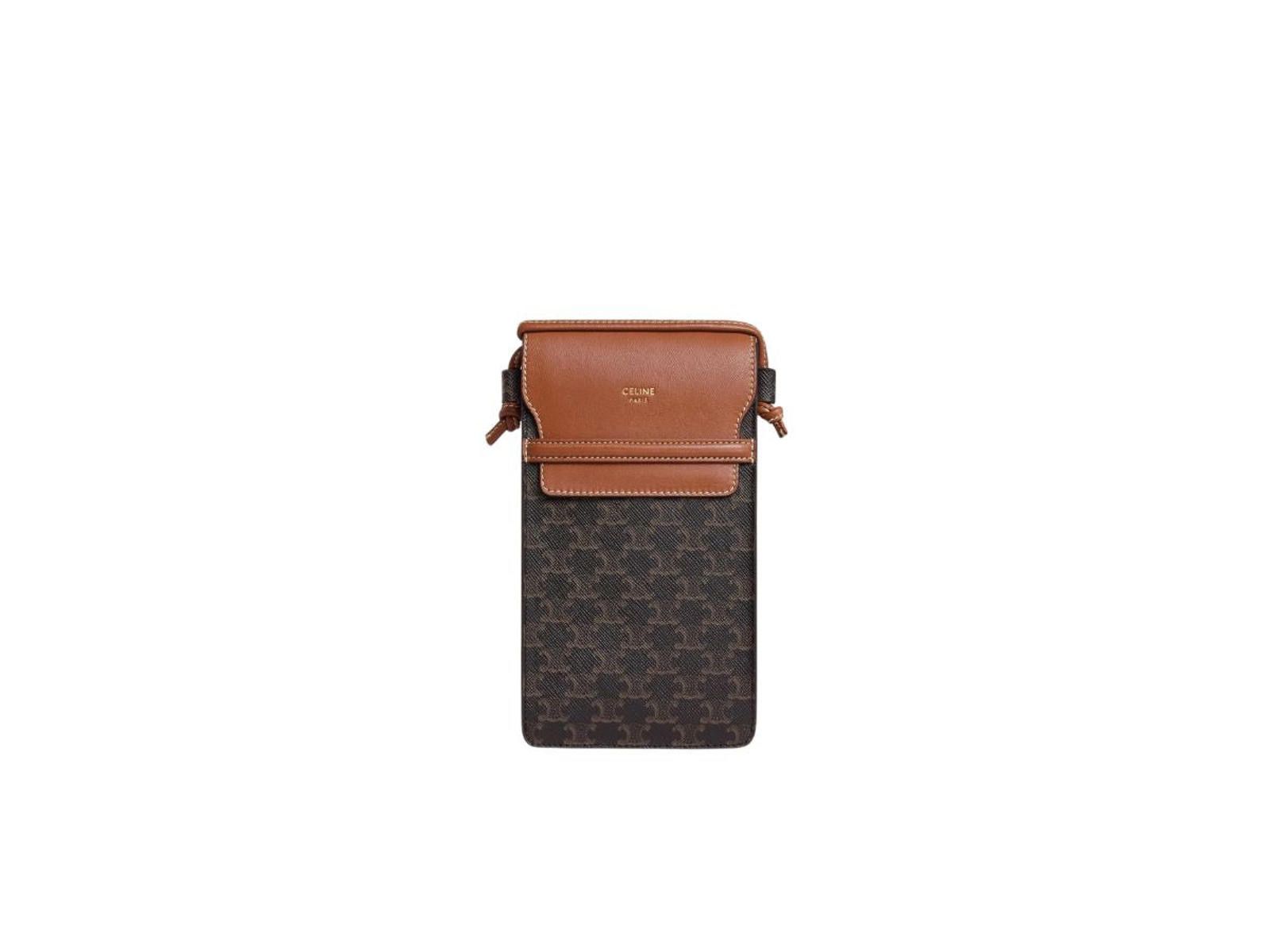 Celine Celine Triomphe Phone Pouch Crossbody Size ONE SIZE - 1 Thumbnail