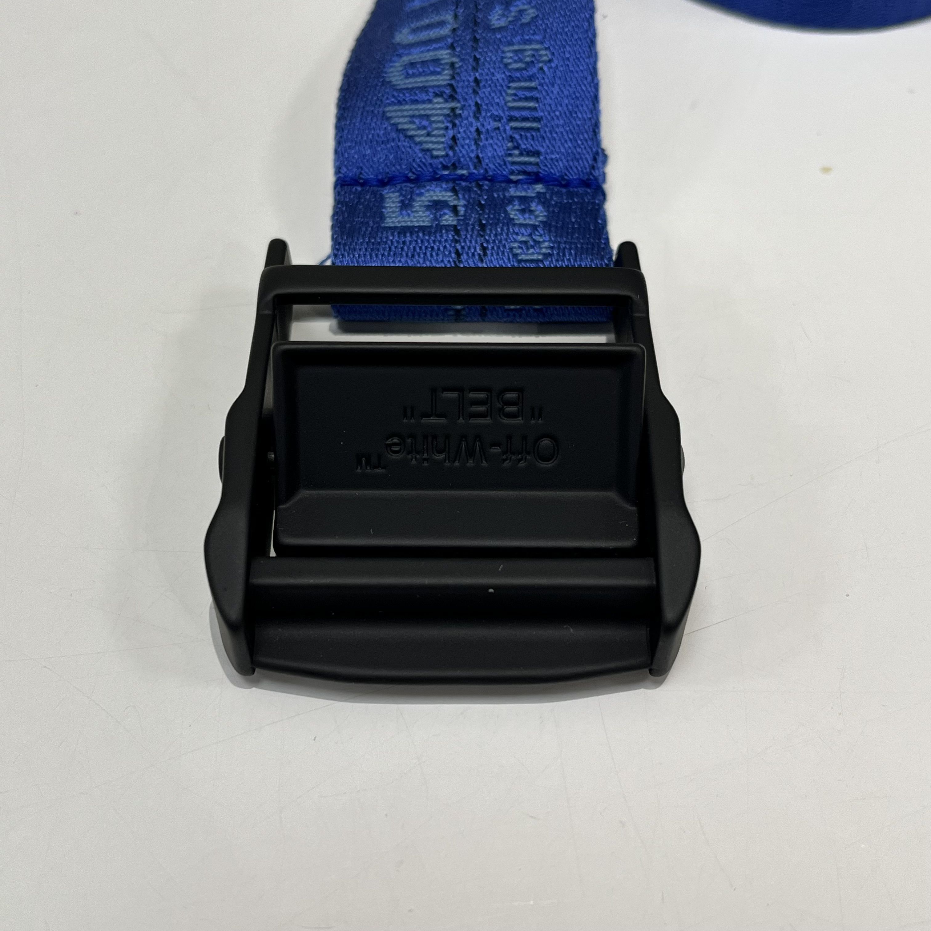 Off-White Off-White Industrial Belt Blue/Black Size ONE SIZE - 5 Thumbnail
