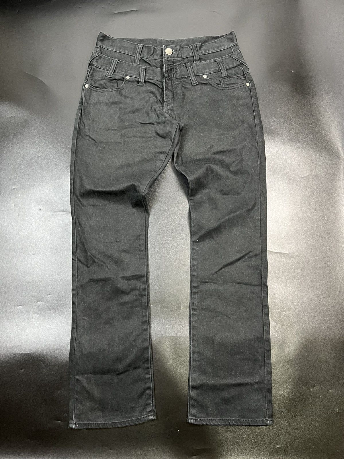 Hysteric Glamour Japanese Skulls big logo jeans Size US 30 / EU 46 - 2 Thumbnail