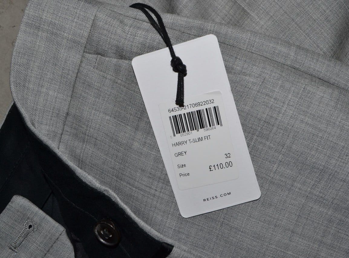 Reiss Reiss Harry Wool Blend Blazer Trousers Classic Suit 40R 32R Size 40R - 19 Thumbnail