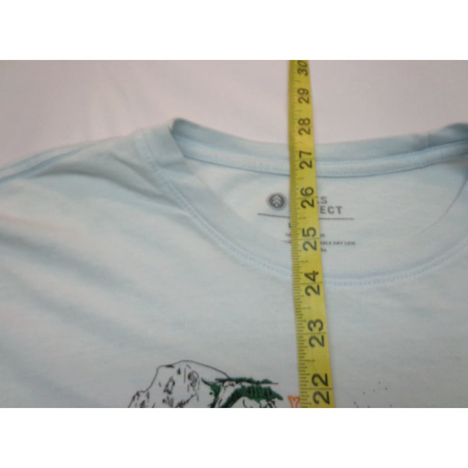Parks Project Parks Project Welcome National Parks Light Blue T Shirt Size Large Mens Reg Regular Cotton Graphic Print Short Sleeve Crew Neck Size US L / EU 52-54 / 3 - 7 Thumbnail