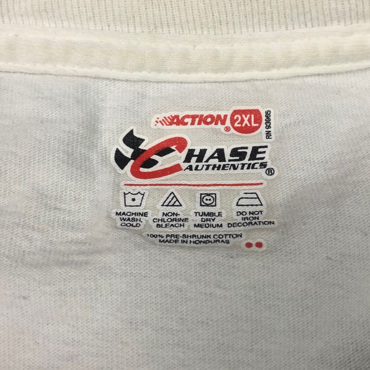 Chase Authentics Chase Authentics Tony Stewart NASCAR White Shirt Adult 2XL Size US XXL / EU 58 / 5 - 5 Thumbnail