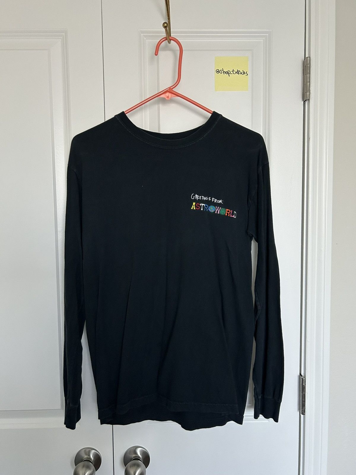 Travis Scott Travis Scott Astroworld Wish You Were Here L/S Tee Size US S / EU 44-46 / 1 - 1 Thumbnail