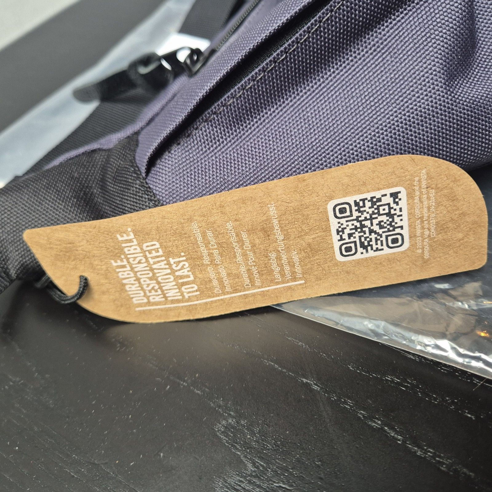 Palace Palace Cordura Duck Canvas Body Bag Black Brand New FW24 Size ONE SIZE - 4 Thumbnail