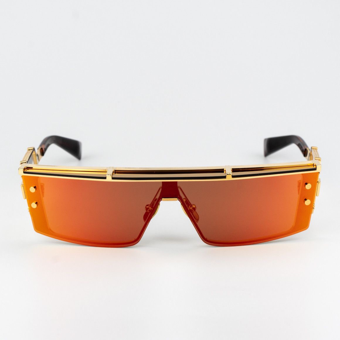 Balmain Balmain Sunglasses Gold Mirror WONDER BOY - III BPS-127C-145 Size ONE SIZE - 2 Thumbnail