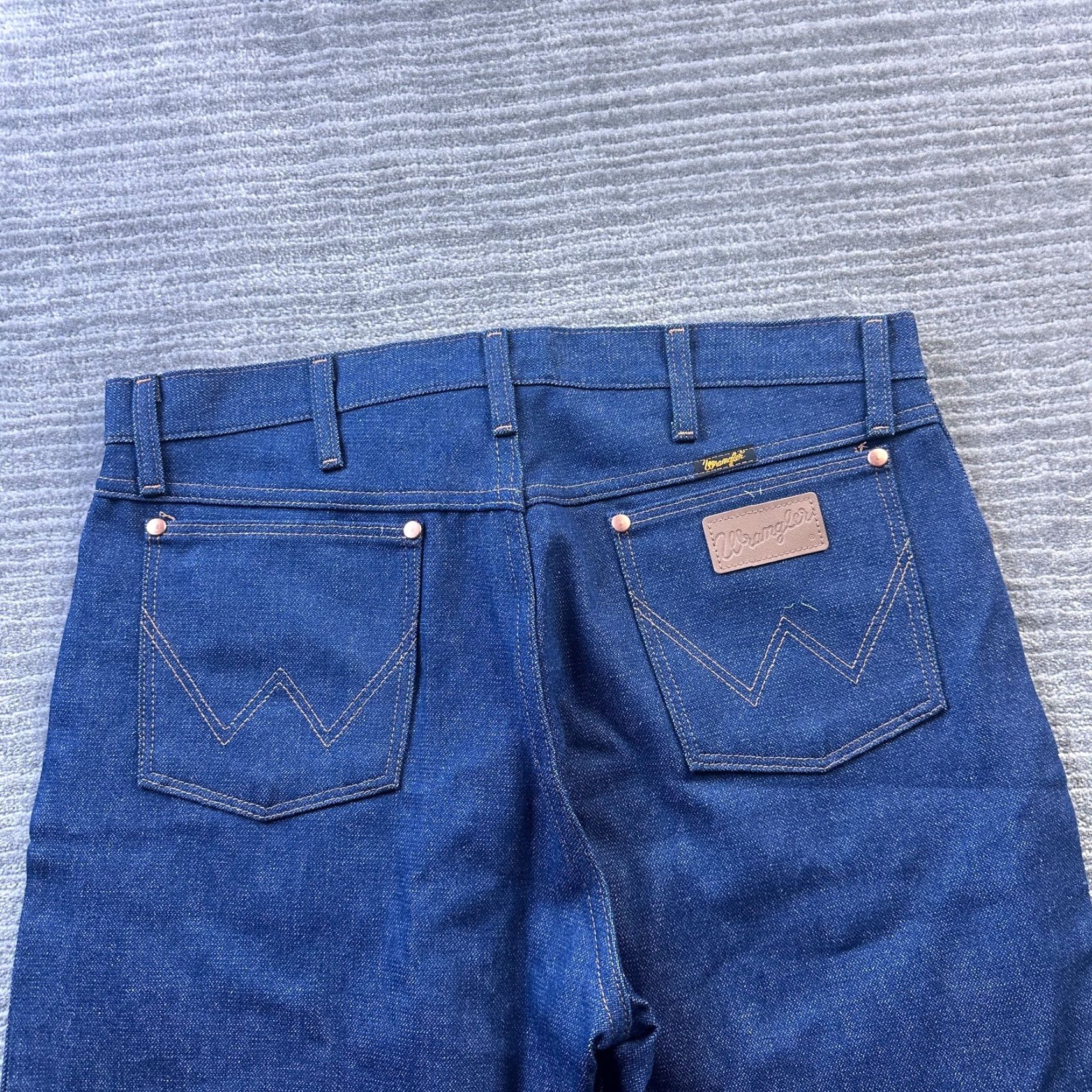 Wrangler VINTAGE Wrangler Jeans Mens 35x32 Blue Denim Pants Cowboy Cut Size US 38 / EU 54 - 4 Thumbnail