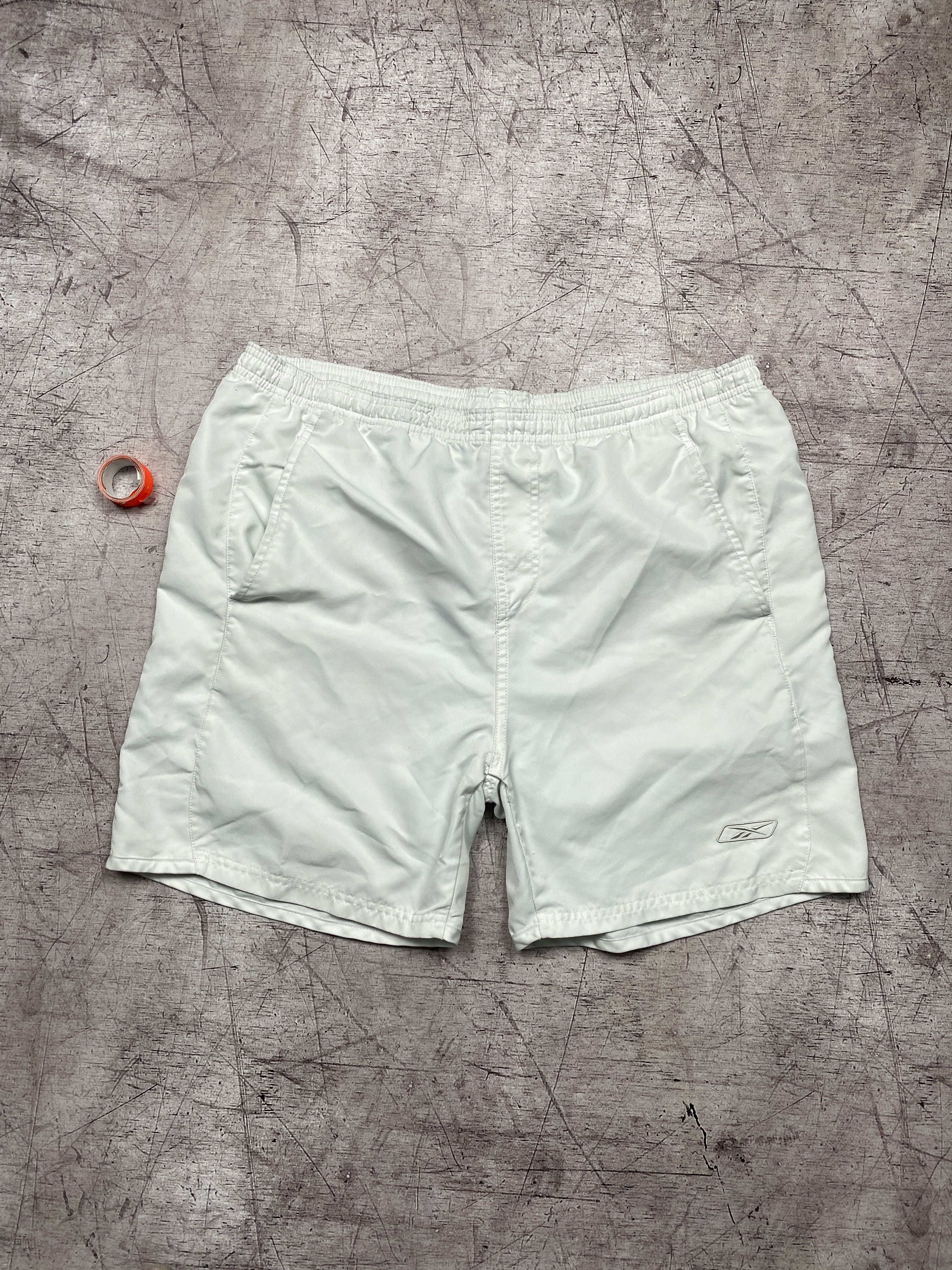 Reebok × Vintage Reebok Vintage Mens Nylon Shorts Size US 34 / EU 50 - 1 Thumbnail