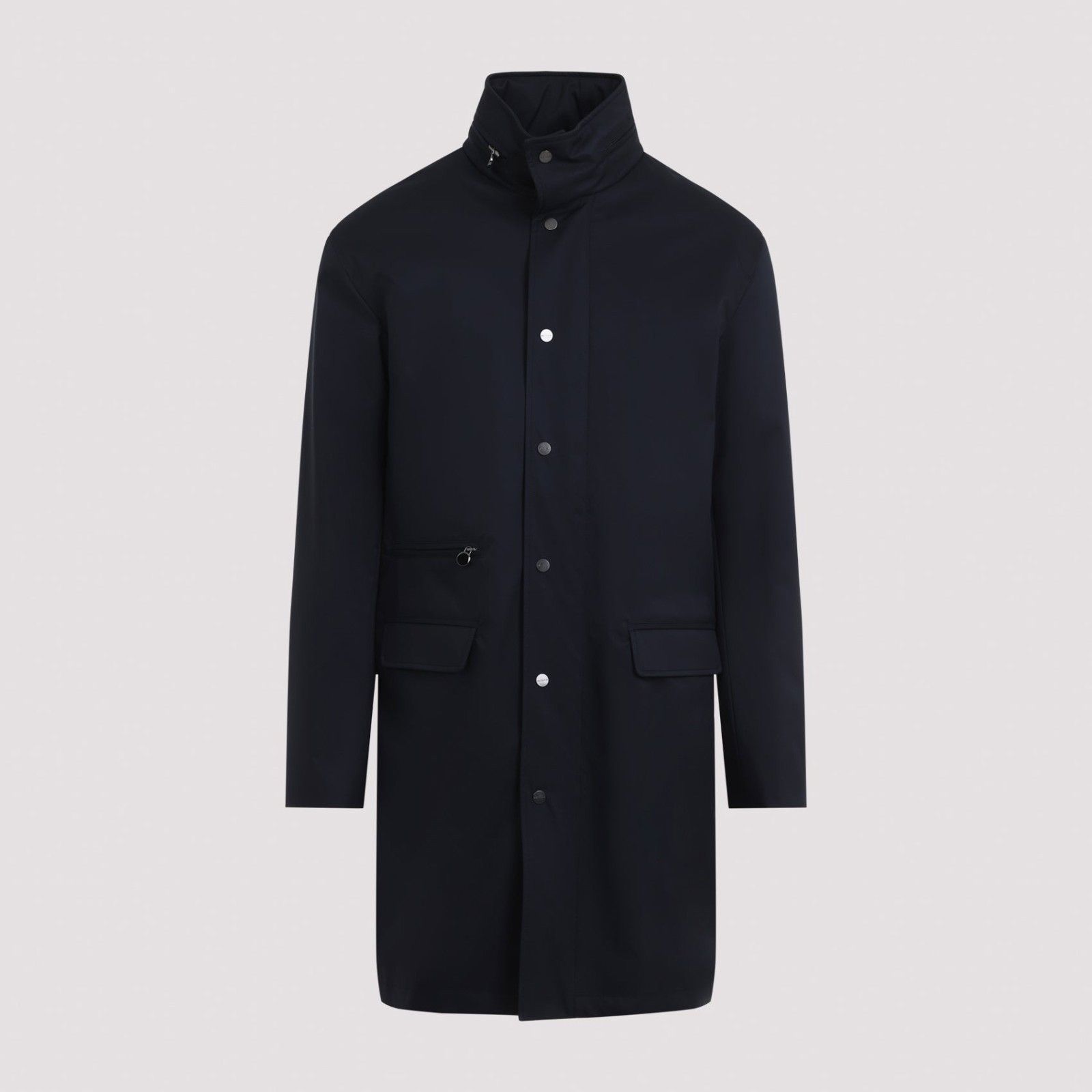 Kiton KITON Navy Coat New & Authentic (Men's size:M;) Size US M / EU 48-50 / 2 - 1 Thumbnail