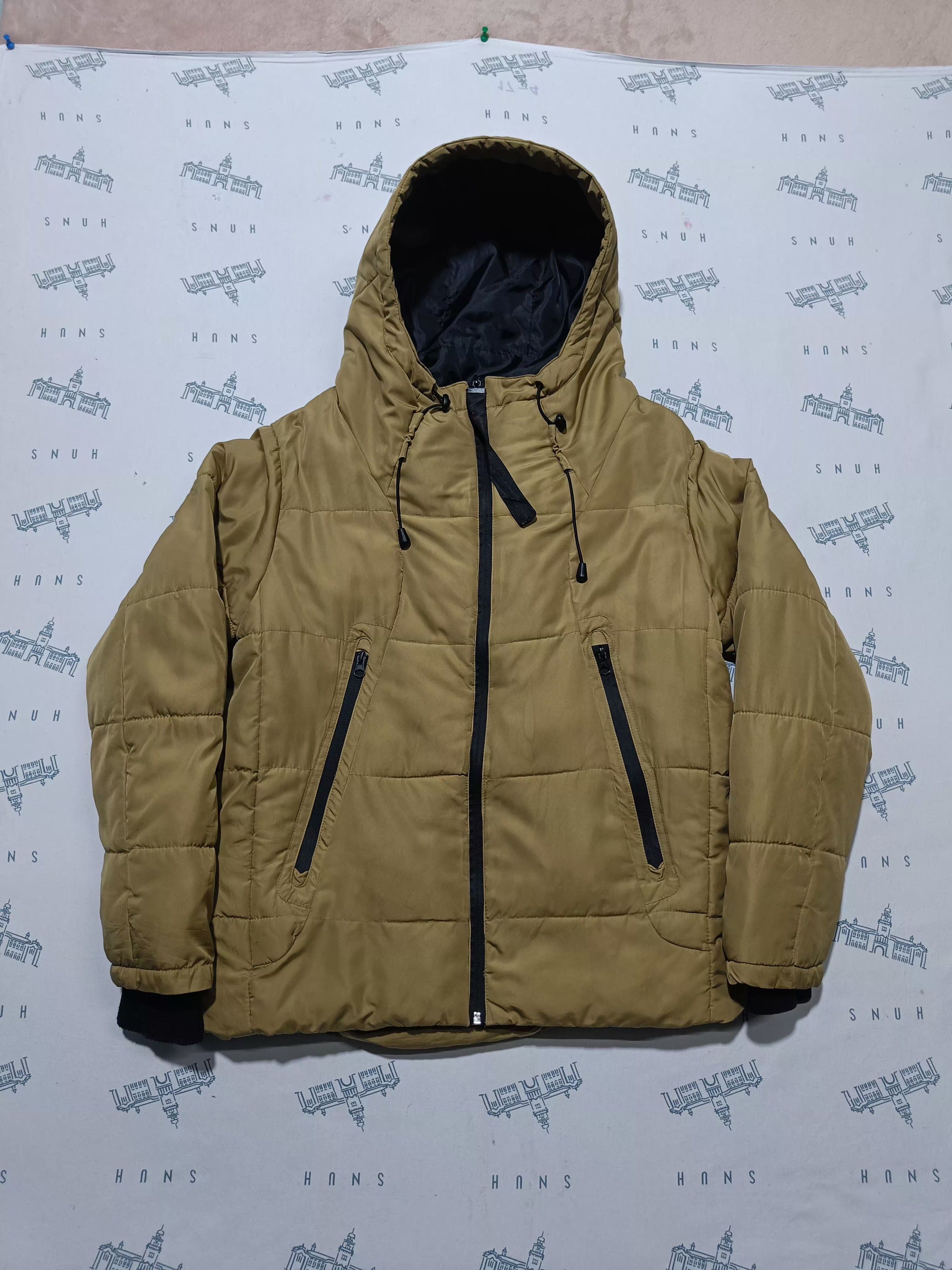 Grails🔥 NYLAUS HOODED PUFFER JACKET - Main Image