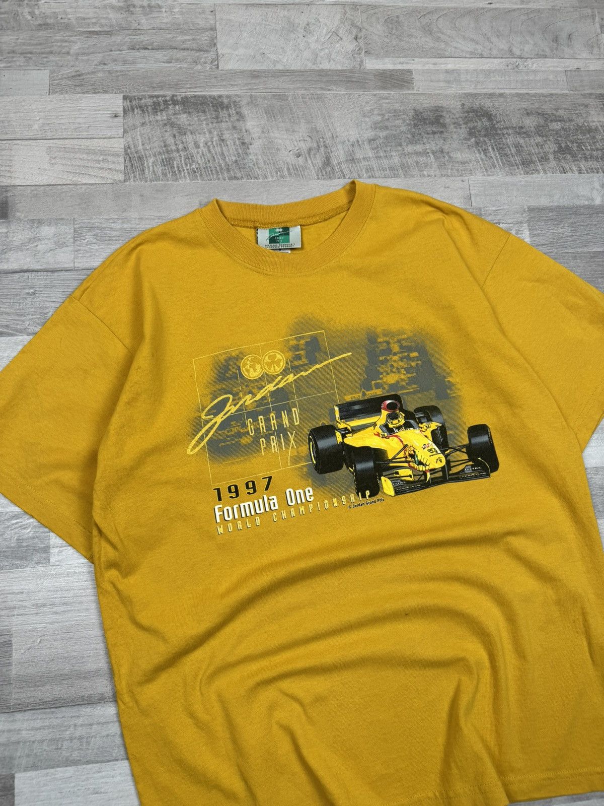 Formula 1 Vintage Jordan Grand Prix Official Formula 1 T shirt 1997 Size US L / EU 52-54 / 3 - 3 Thumbnail