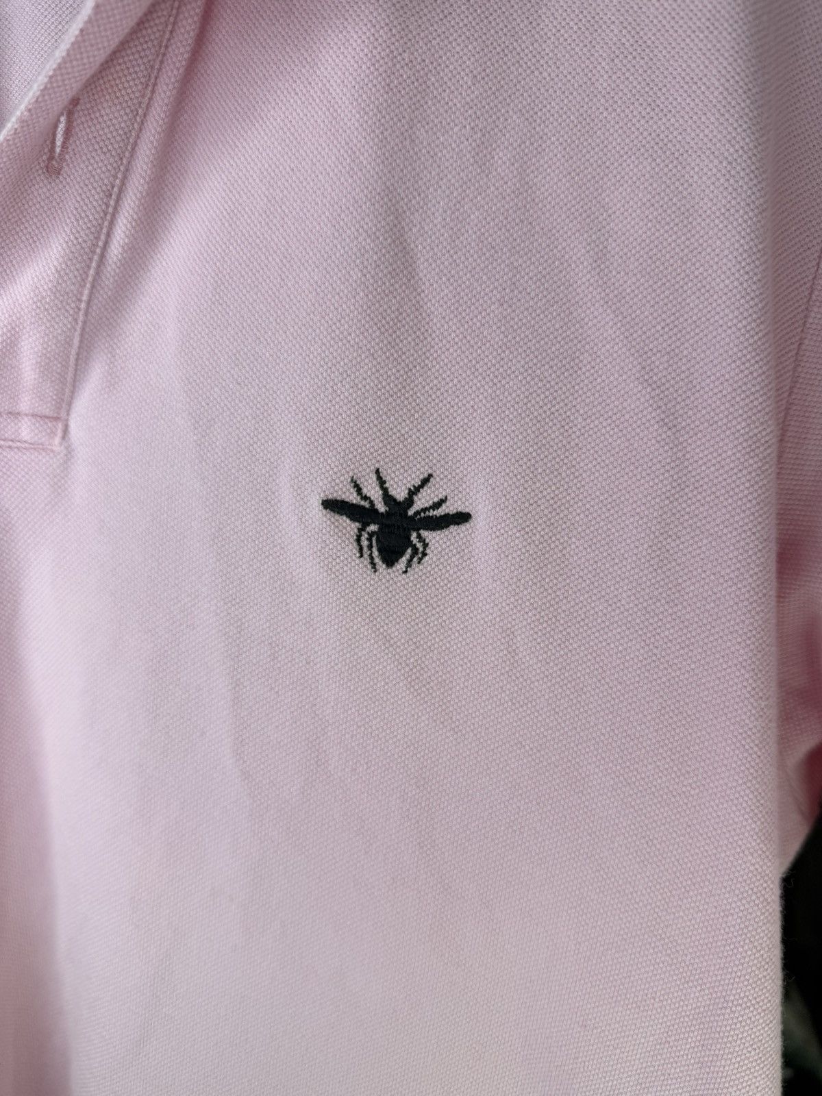 Dior Dior Homme Hedi Slimane Bee Embroidered Polo Size US L / EU 52-54 / 3 - 3 Thumbnail