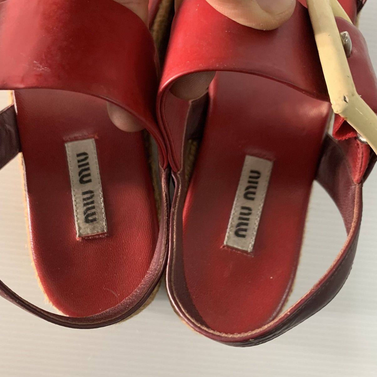 Miu Miu Miu Miu Sandals Shoes Size US 5.5 / IT 35.5 - 6 Thumbnail