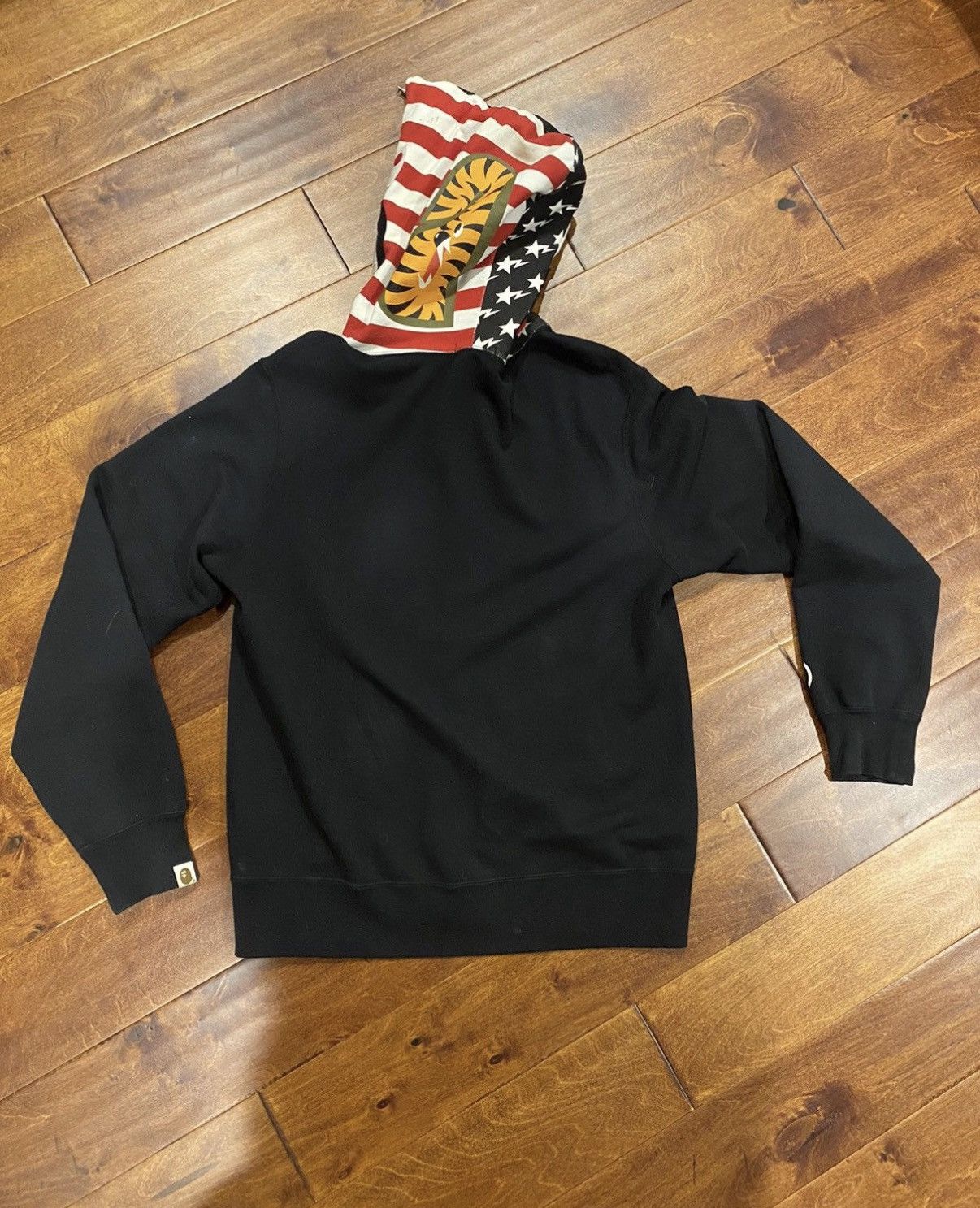 Bape Bape USA flag shark hoodie Size US XL / EU 56 / 4 - 3 Thumbnail