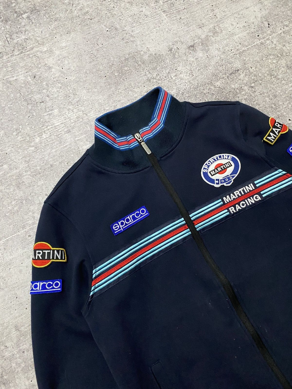 Vintage 🏎️Martini Sportline vintage zip jacket Size US M / EU 48-50 / 2 - 7 Thumbnail