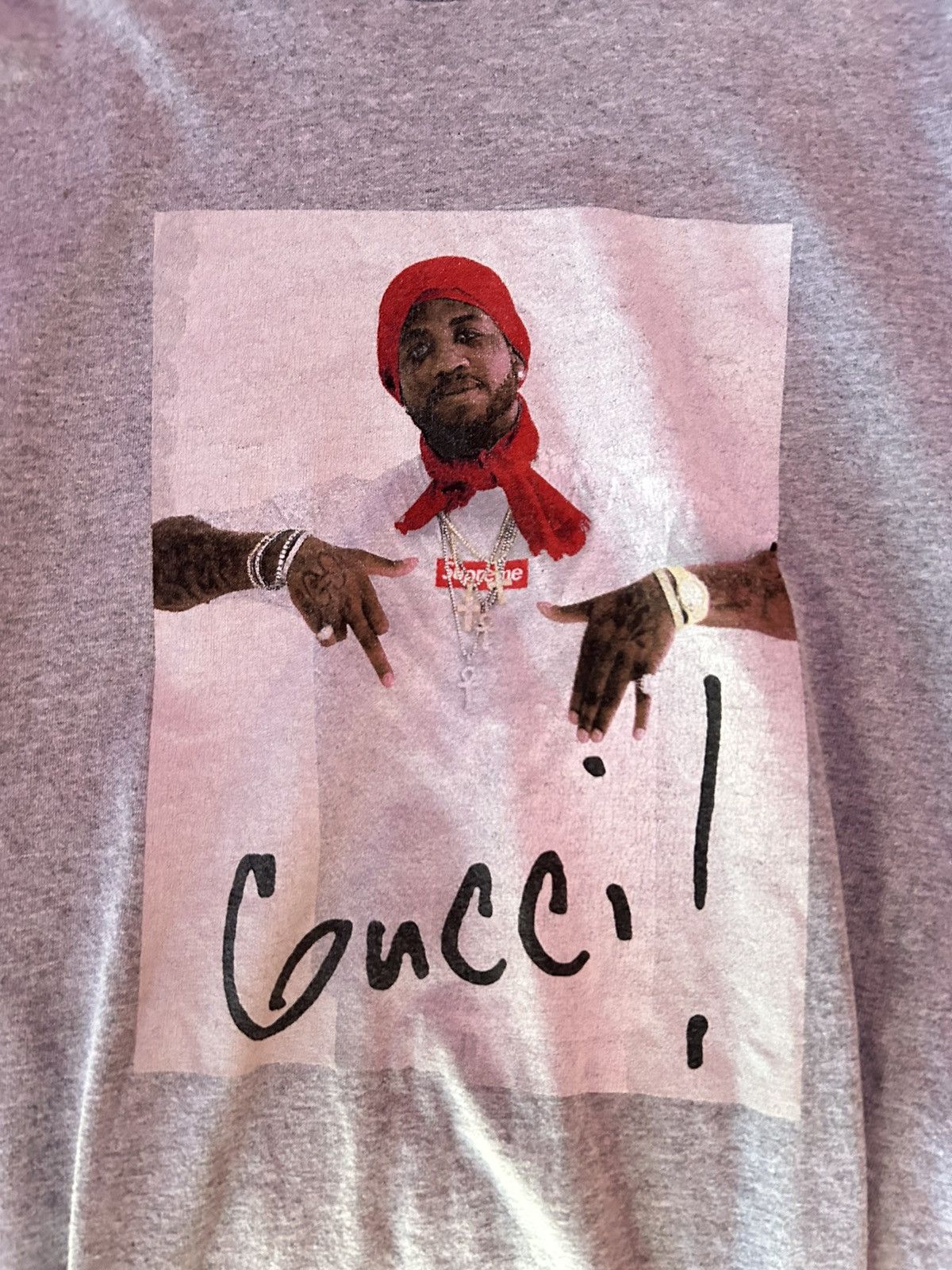 Supreme Supreme Gucci Mane Photo T-Shirt Size US M / EU 48-50 / 2 - 1 Thumbnail