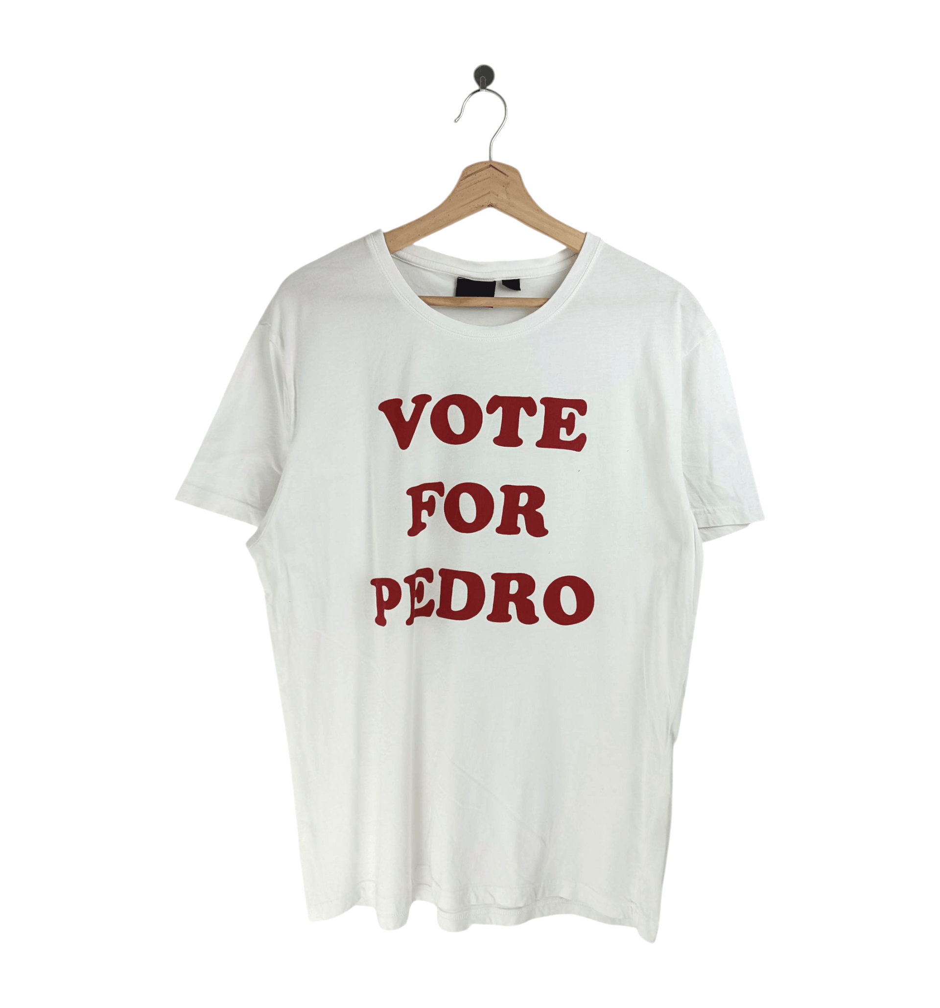 Vintage VINTAGE VOTE FOR PEDRO FROM NAPOLEON DYNAMITE FILM VERY RARE Size US L / EU 52-54 / 3 - 1 Thumbnail