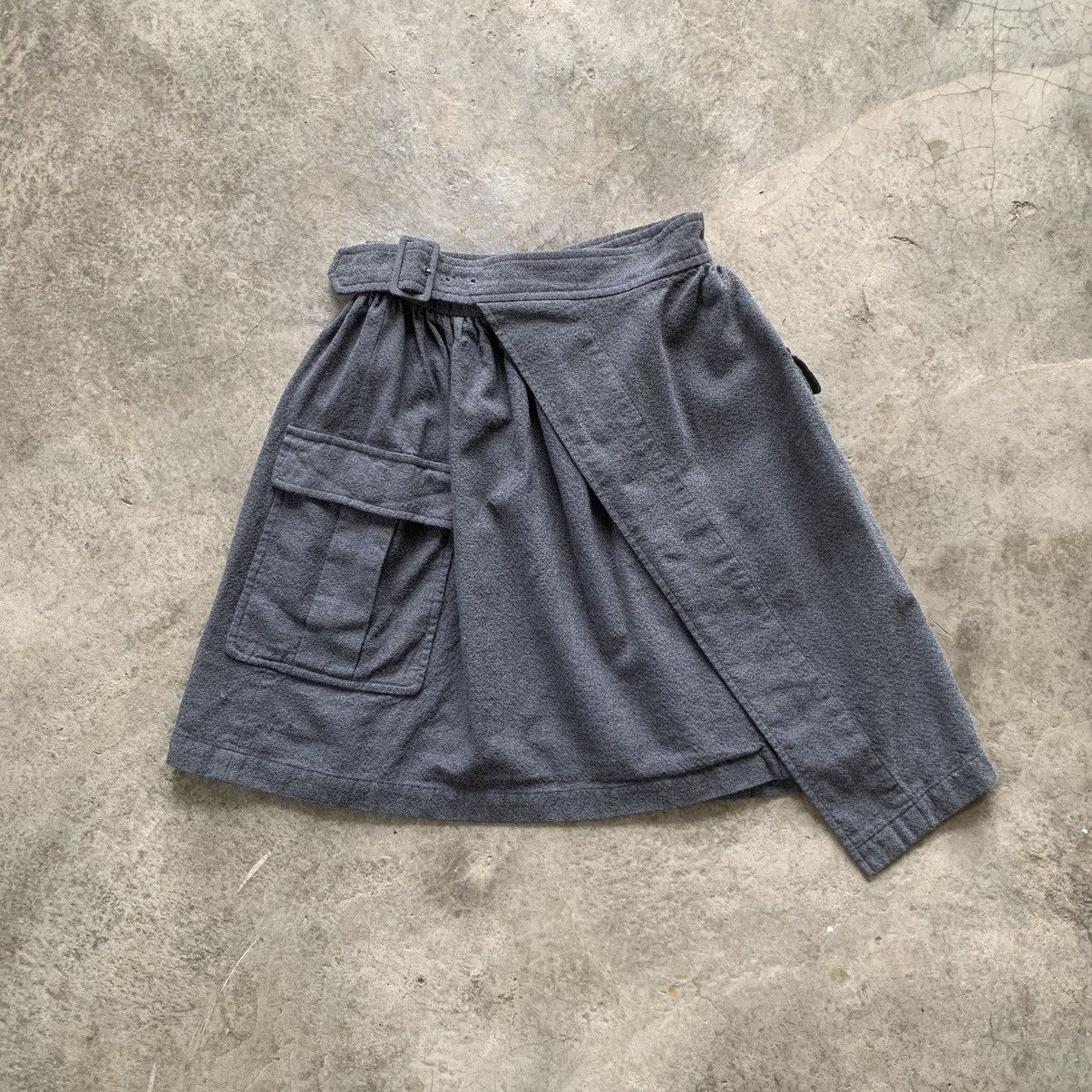 Vintage 80's comme des garcons archives wrap skirt