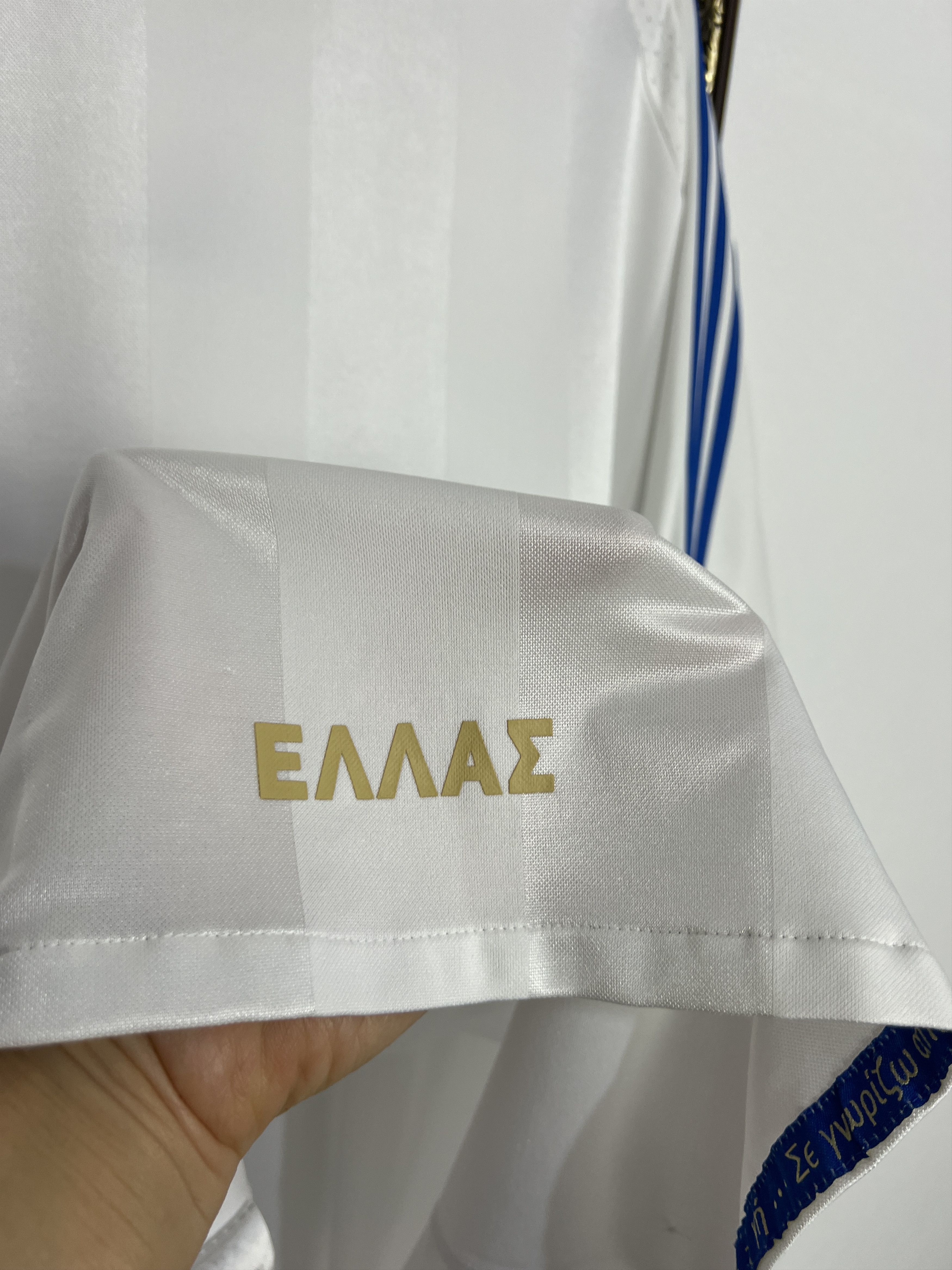 Adidas Greece Home football shirt 2008 Soccer Adidas Jersey Trikot Size US XL / EU 56 / 4 - 12 Thumbnail