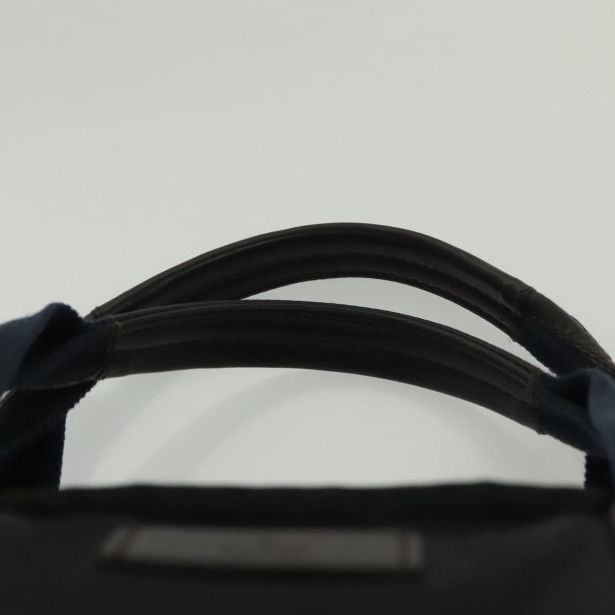 Gucci GUCCI Diamante Hand Bag Nylon Navy Gray Silver Size ONE SIZE - 9 Thumbnail