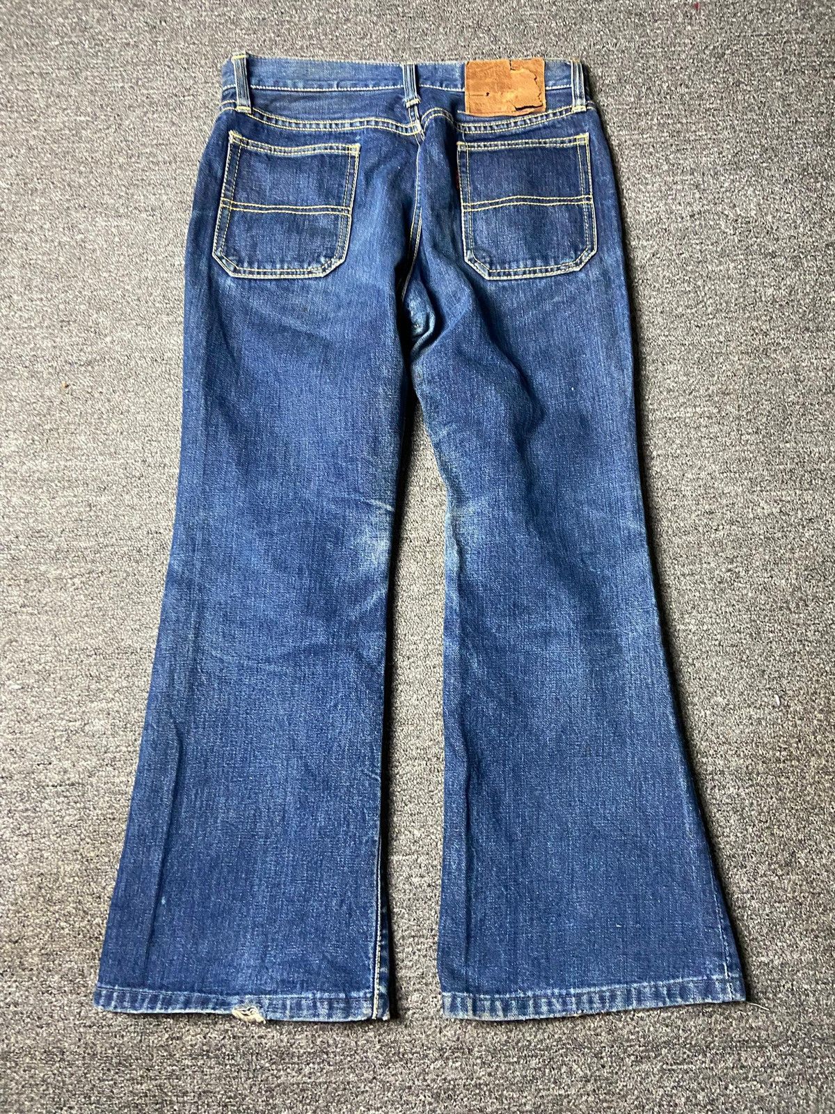 Japanese Brand Vintage Big Stone Boot Cut Jeans (164) Size 29" - 2 Thumbnail
