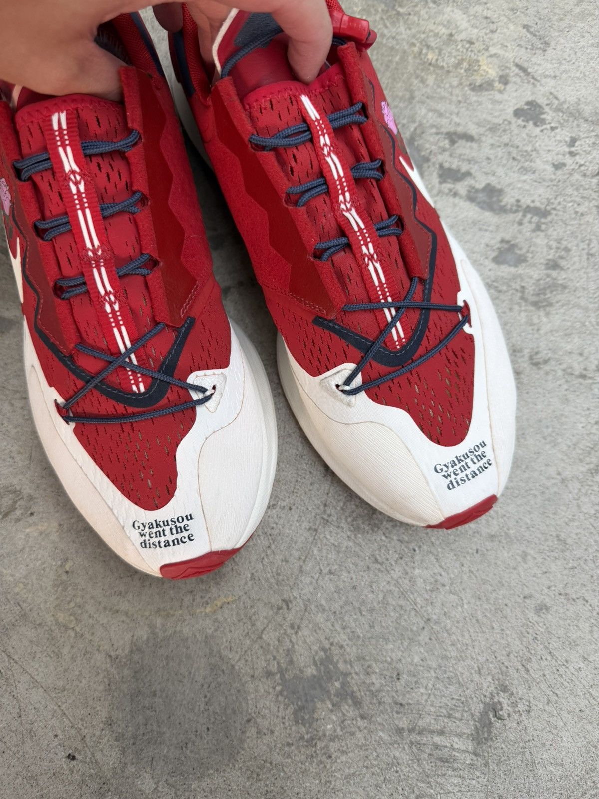 Gyakusou Nike Air Zoom Pegasus 36 Trail Gyakosu Red Size US 10.5 / EU 43-44 - 3 Thumbnail