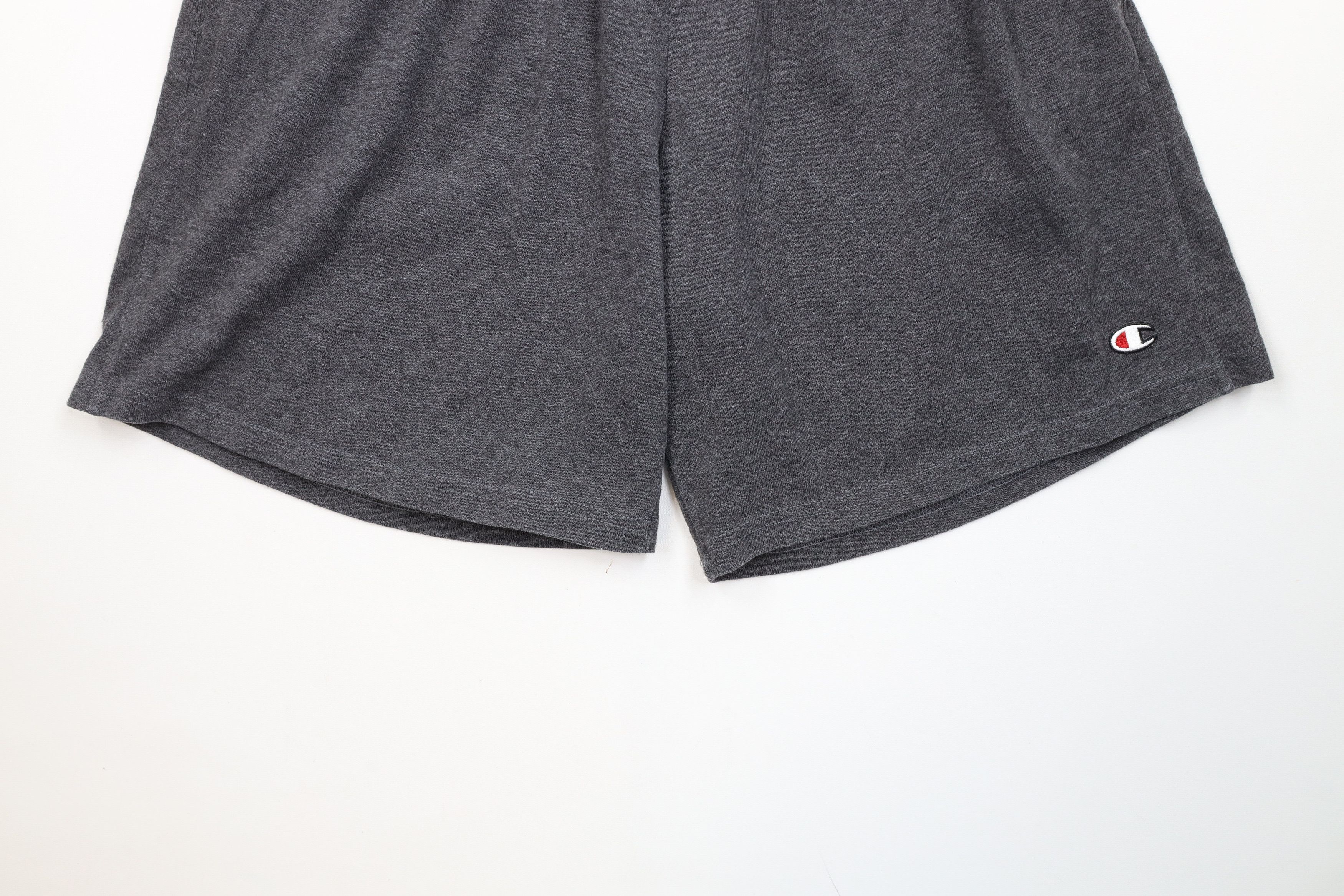 Champion Vintage Champion Above Knee Heavyweight Shorts Charcoal Gray Size US 34 / EU 50 - 4 Thumbnail