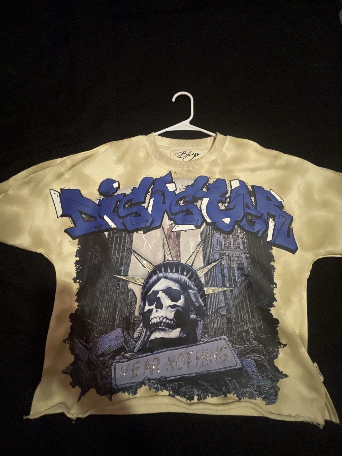 Other Bkys beige and blue graphic tee Size US M / EU 48-50 / 2 - 1 Thumbnail