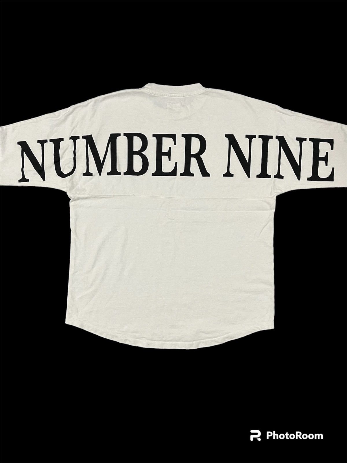 Number (N)ine Number Nine Big Spell Out Long Sleeve Tshirt