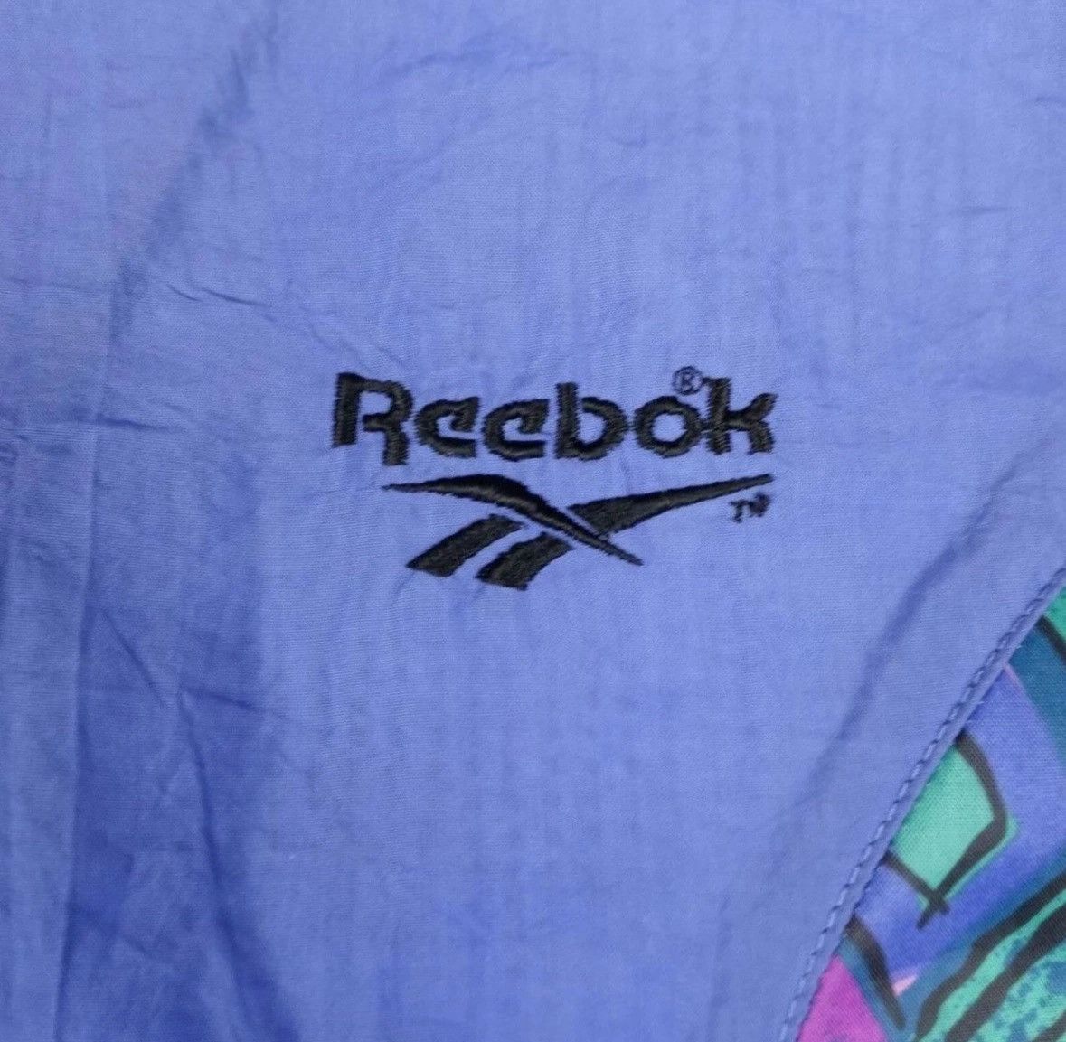 Reebok REEBOK Vintage Windbreaker JacketWomen's Size Small Zip Up Size S / US 4 / IT 40 - 5 Thumbnail