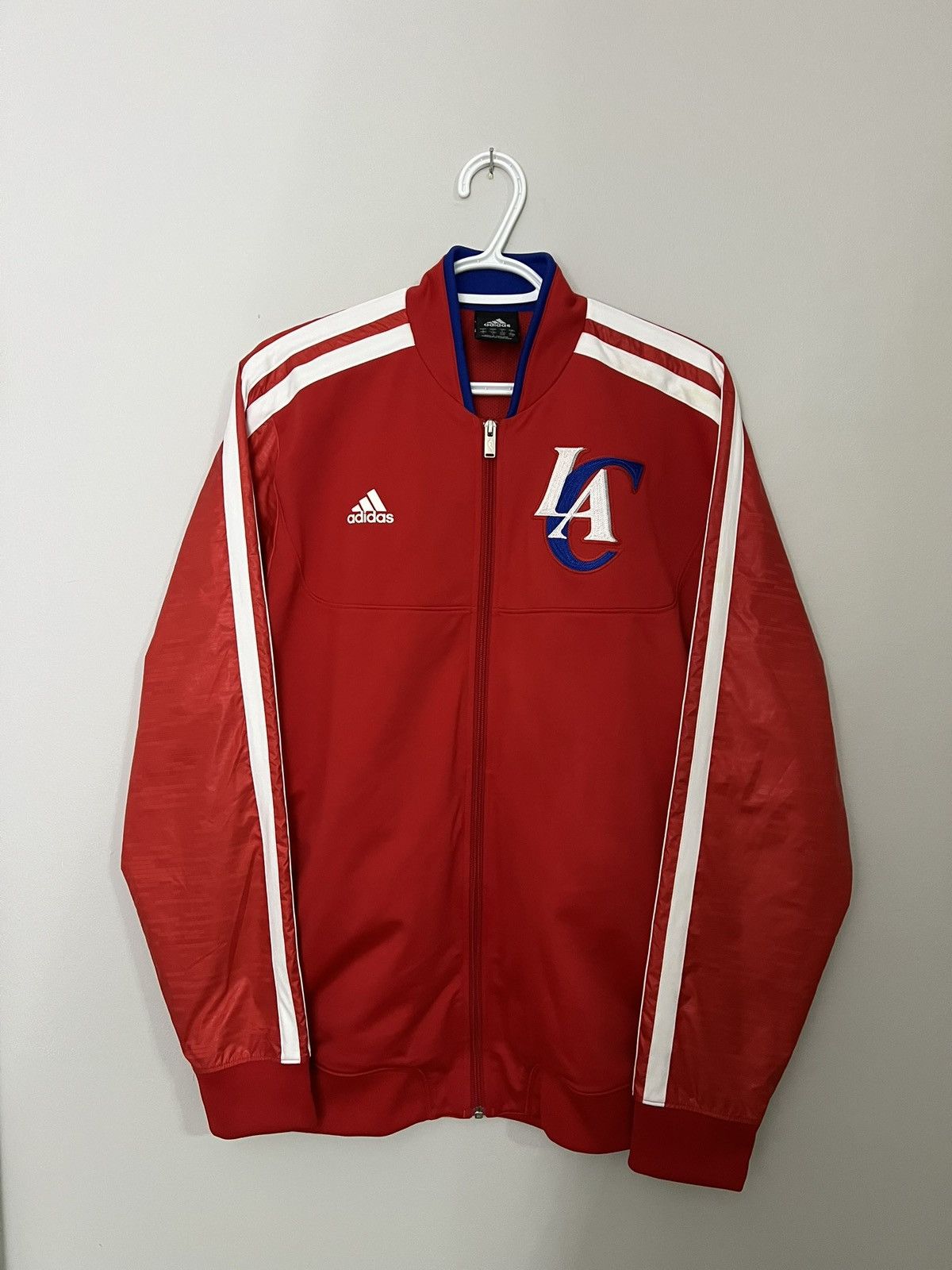 Adidas Authentic Adidas NBA Los Angeles Clippers Full Zip Jacket Size US L / EU 52-54 / 3 - 1 Thumbnail