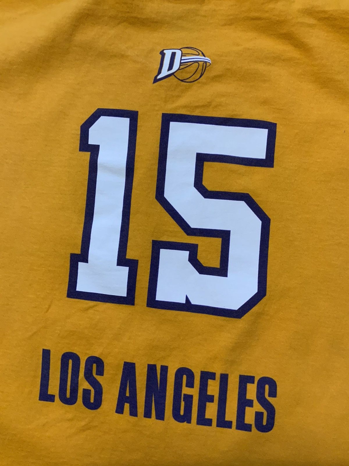 NBA Los Angeles D-Fenders D Developmental League #15 T-Shirt Size US XL / EU 56 / 4 - 8 Thumbnail
