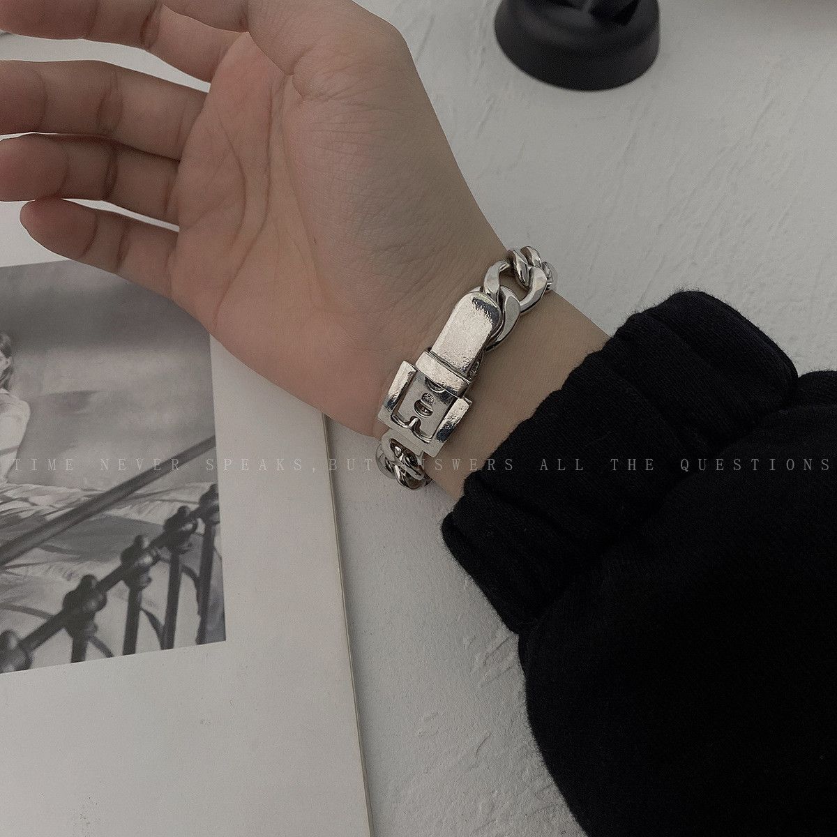 Jewelry Retro Bracelet Y2K Punk Chain Gotch Bracelets Chains Size ONE SIZE - 2 Thumbnail