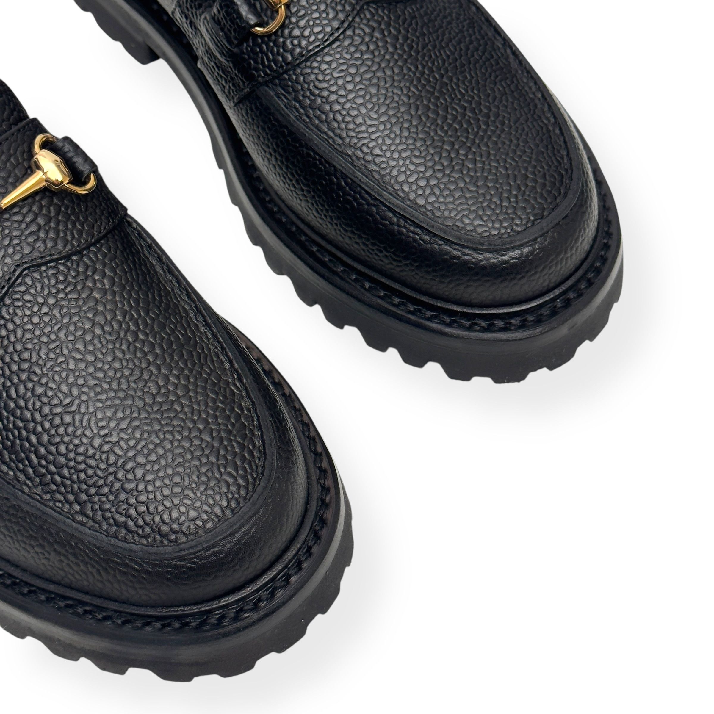 Blackstock & Weber BLACKSTOCK & WEBER THE MASON HORSE BIT LOAFER ONYX US6 / UK5 Size US 6 / EU 39 - 6 Thumbnail