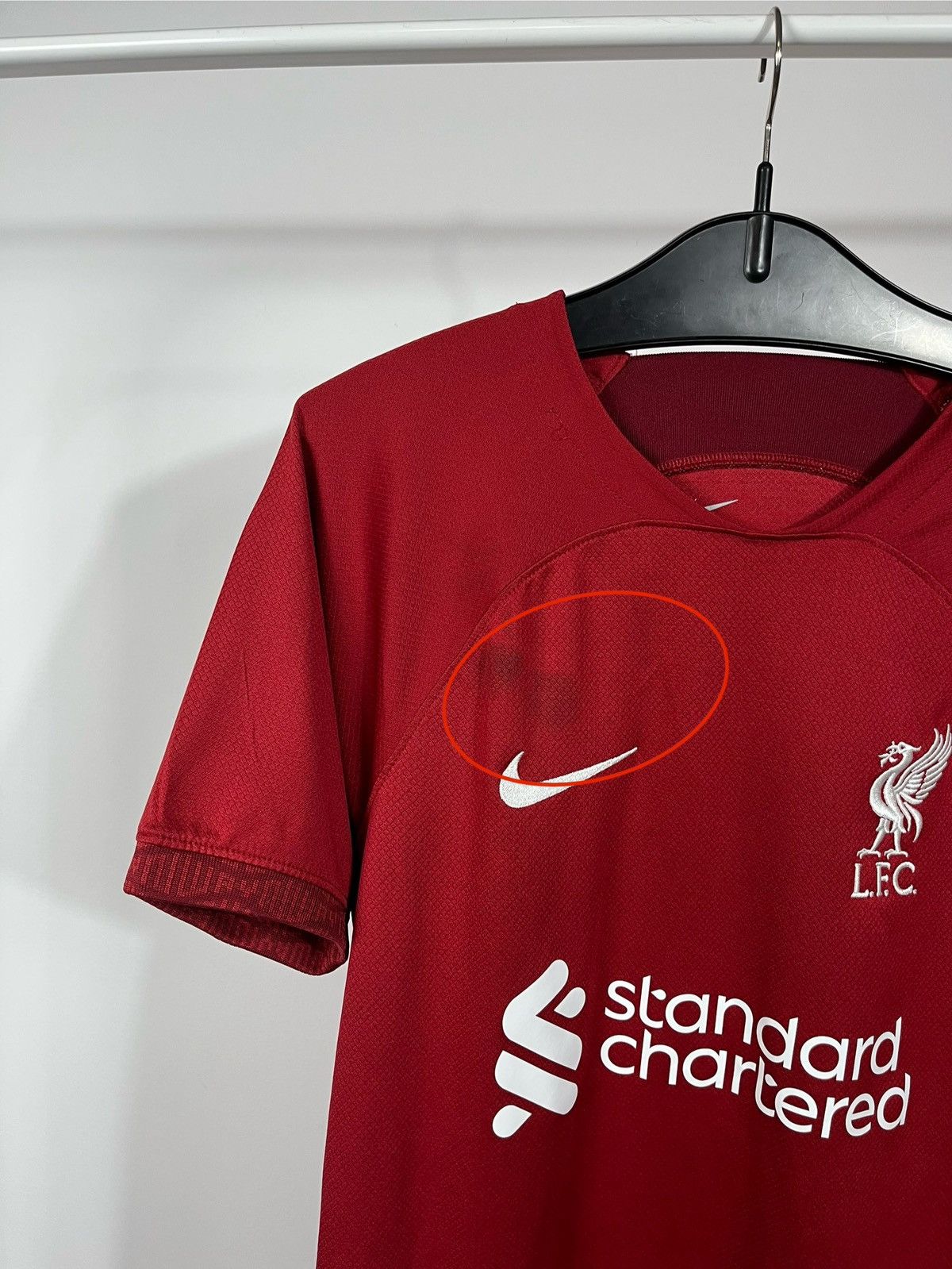 Nike Liverpool FC Nike Home Jersey 2022/23 Red Soccer Shirt S Size US S / EU 44-46 / 1 - 3 Thumbnail