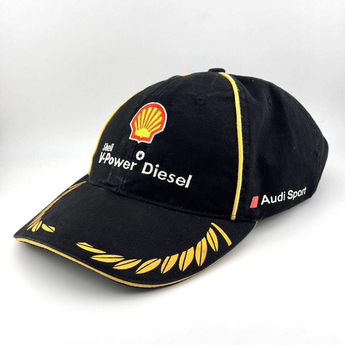 Audi 2007 Audi Sport Shell V-Power Diesel 24h Le Mans Racing Hat Size ONE SIZE - 2 Thumbnail