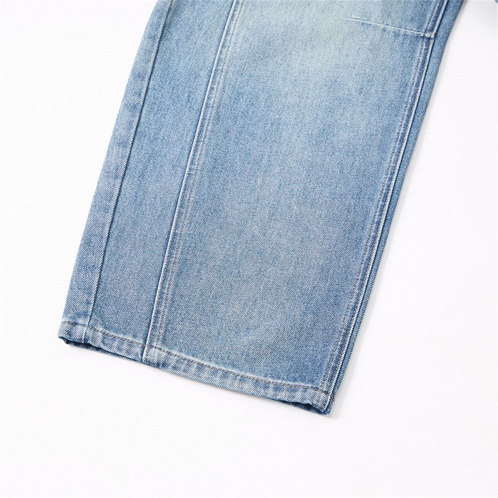 Jean Men's street vintage washed distressed scimitar jeans Size US 32 / EU 48 - 6 Thumbnail
