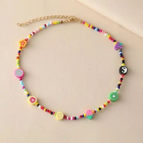 Japanese Brand × Vintage Strawberry Choker Necklaces Girls Gift Jewelry Size ONE SIZE - 2 Thumbnail