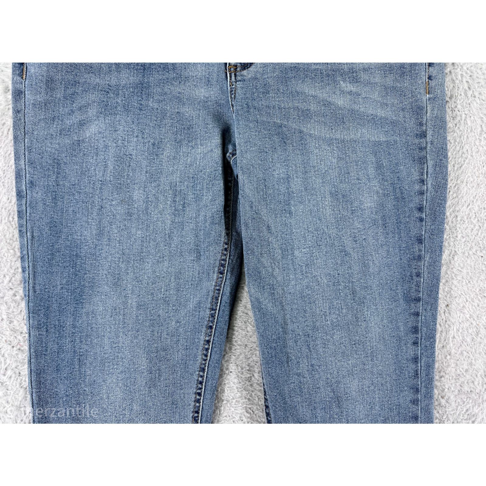 Vintage Seven7 Jeans Womens Jeans Slim High Rise Blue Denim 14 Slim Straight 5-Pocket Size 36" / US 14 / IT 50 - 7 Thumbnail