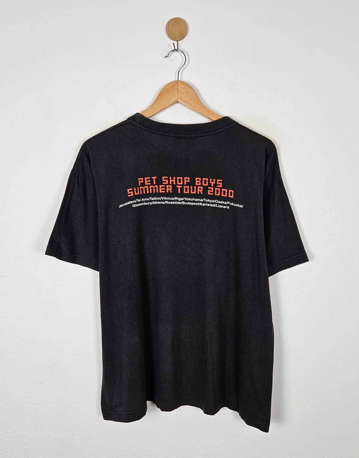 Band Tees Vintage Pet Shop Boys Nightlife 90s Summer Tour shirt Size US M / EU 48-50 / 2 - 2 Thumbnail