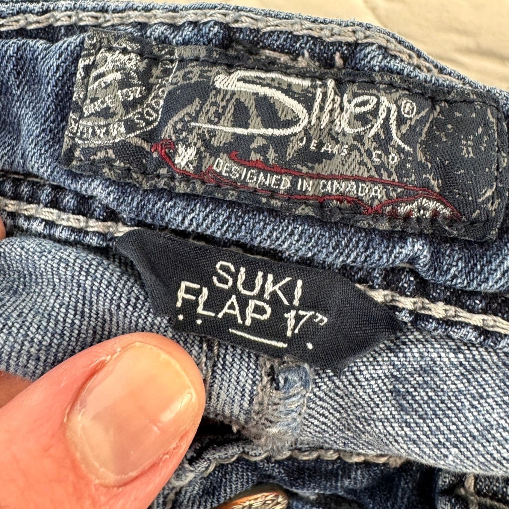 Silver Jeans Co. VINTAGE? No. Size 29" - 4 Thumbnail