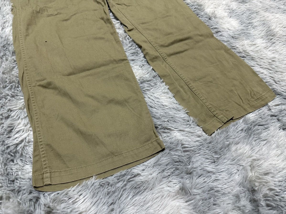 Kapital 🔥Vintage Kapital Overalls Leather Laces Pants Wide Leg Size US 32 / EU 48 - 9 Thumbnail