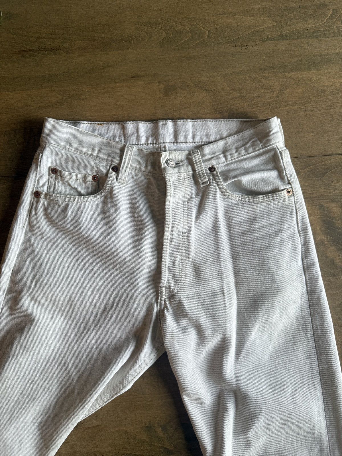 Levi's Vintage Clothing Vintage pure white Levi’s Size US 29 - 2 Thumbnail