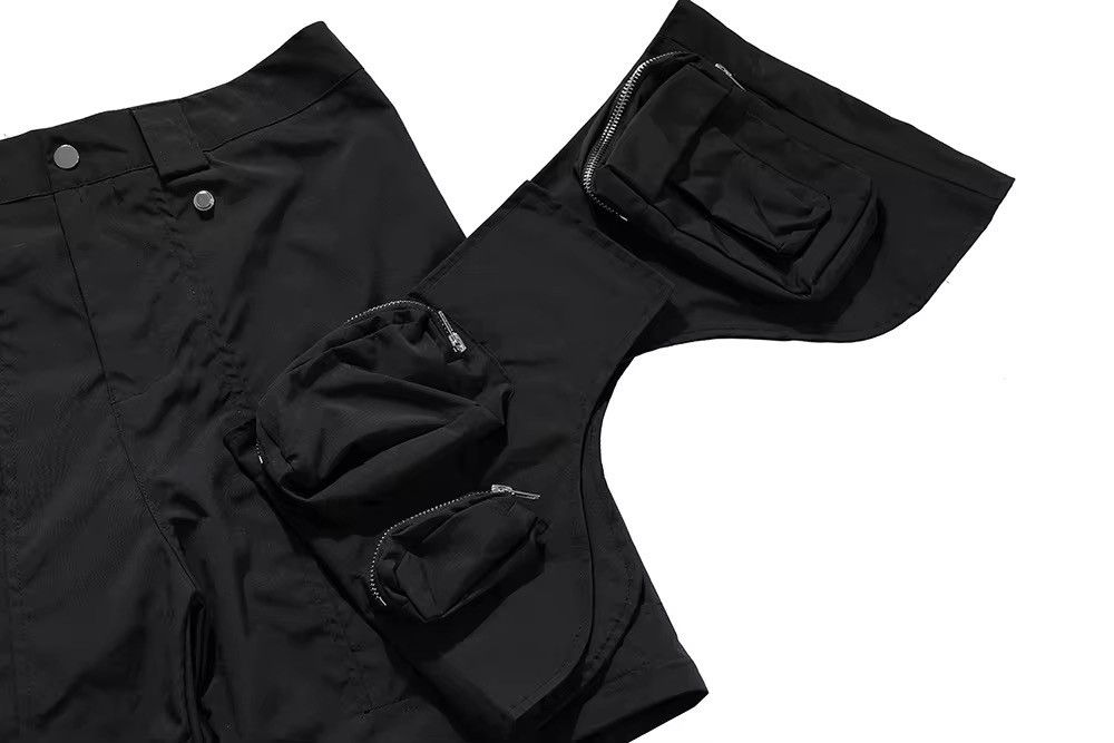 Designer Streetwear Multi Pocket Cargo Baggy Pants Size US 32 / EU 48 - 6 Thumbnail