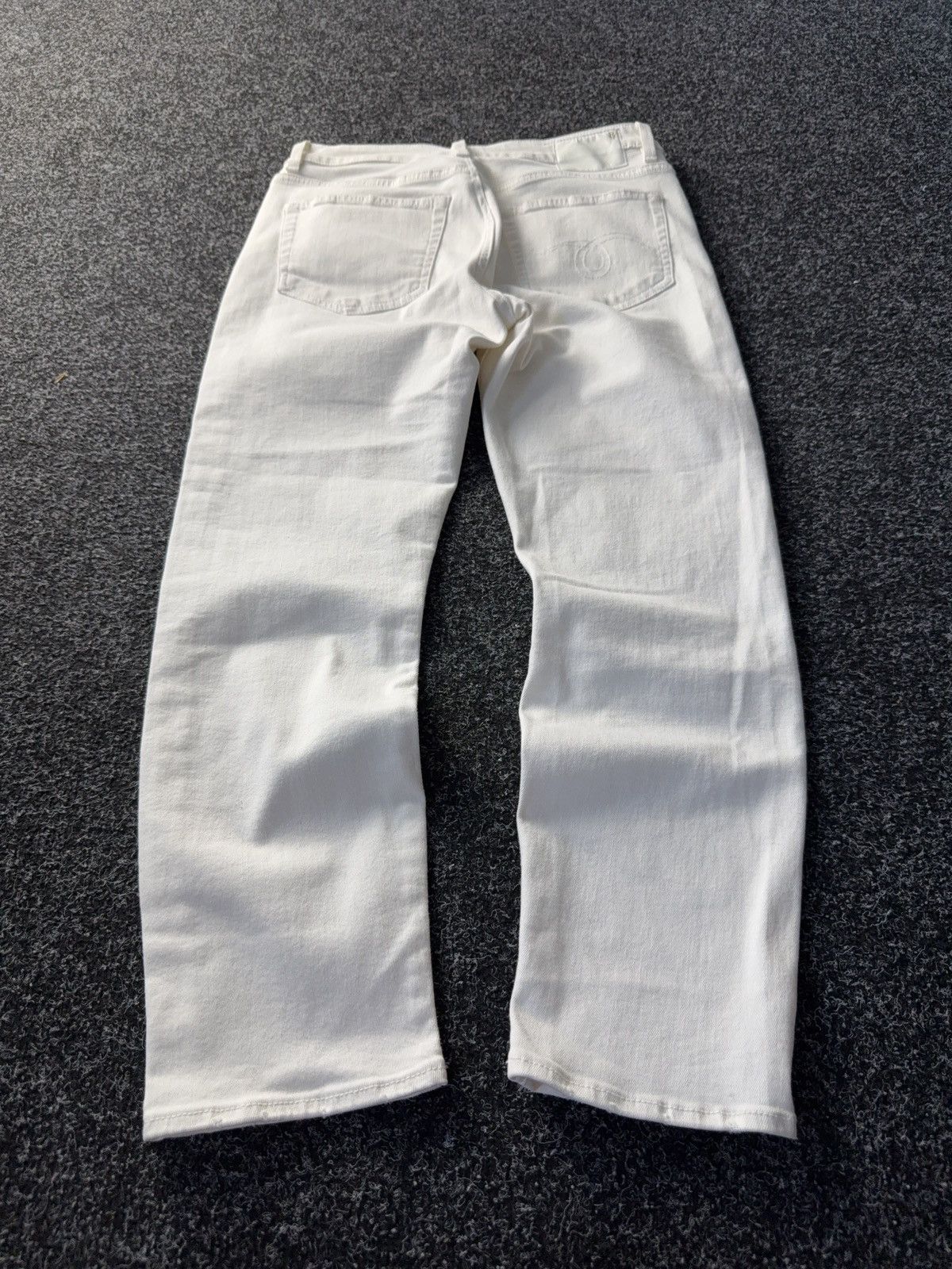 R13 Vintage Retro R13 White Denim pants jeans Italy y2k Size 30" / US 8 / IT 44 - 11 Thumbnail