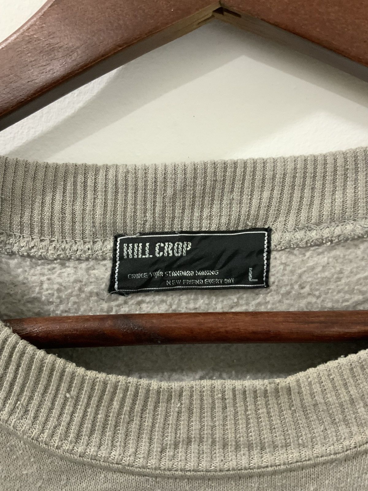 Japanese Brand Hill Crop Jagged Mountains Sweatshirt Size US L / EU 52-54 / 3 - 12 Thumbnail