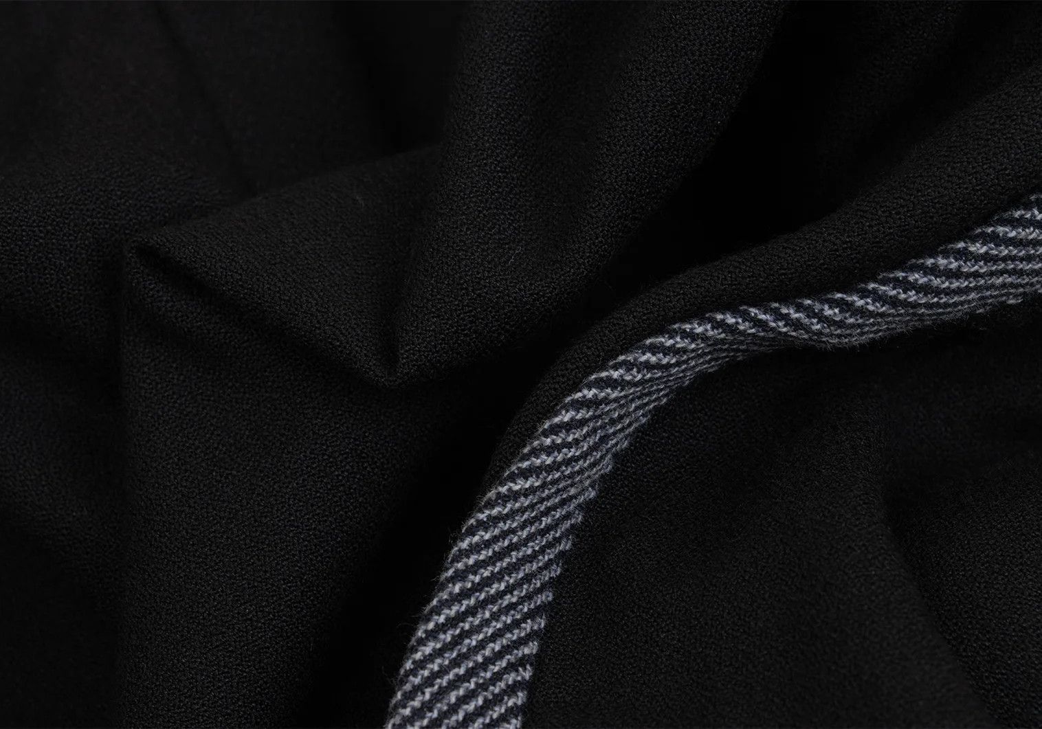 Comme des Garcons Homme Plus T Piped Tailored Jacket in Black/Navy, Size M Size US M / EU 48-50 / 2 - 13 Thumbnail