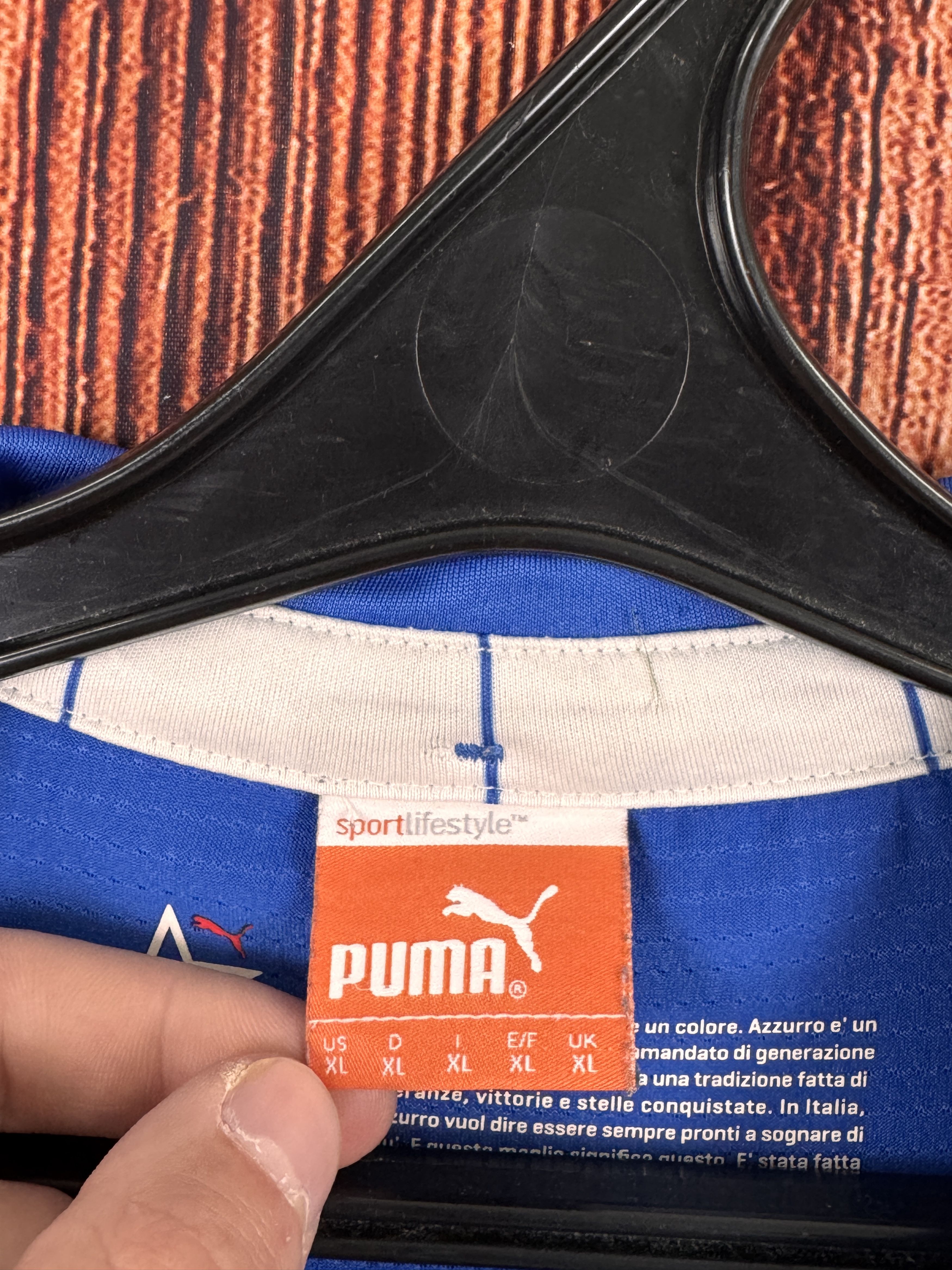 Puma 2014 ITALY Puma Home Football Soccer Jersey Kit Size US XL / EU 56 / 4 - 8 Thumbnail