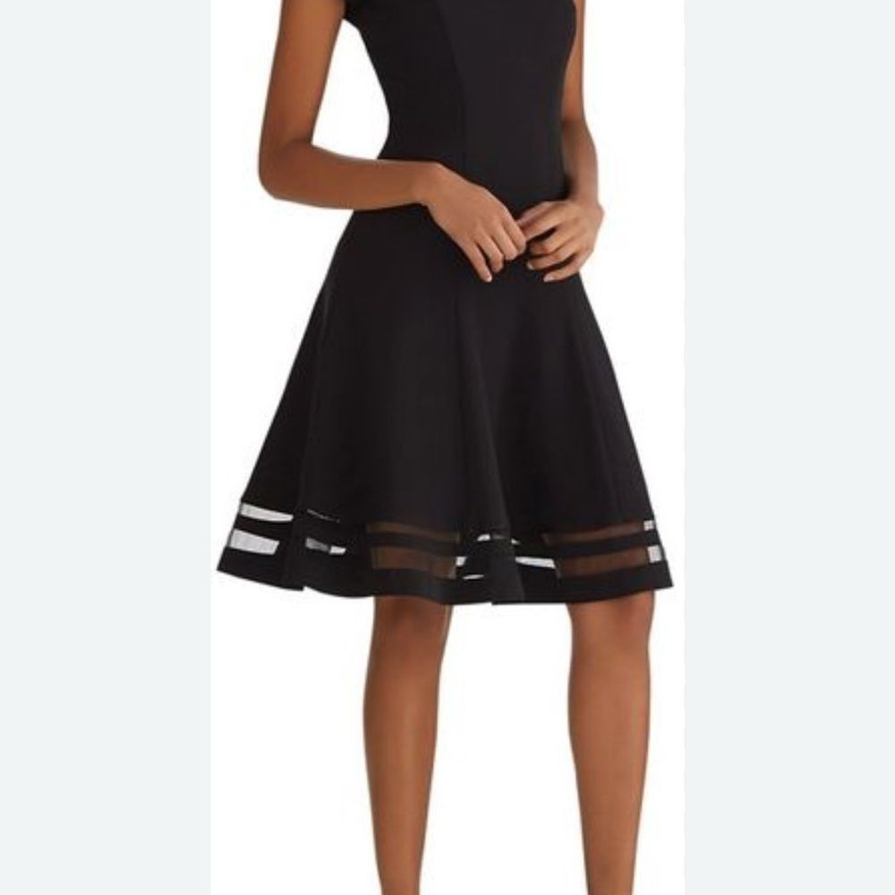 White House Black Market White House Black Market Black Sleeveless Mini Dress Size XL / US 12-14 / IT 48-50 - 1 Thumbnail