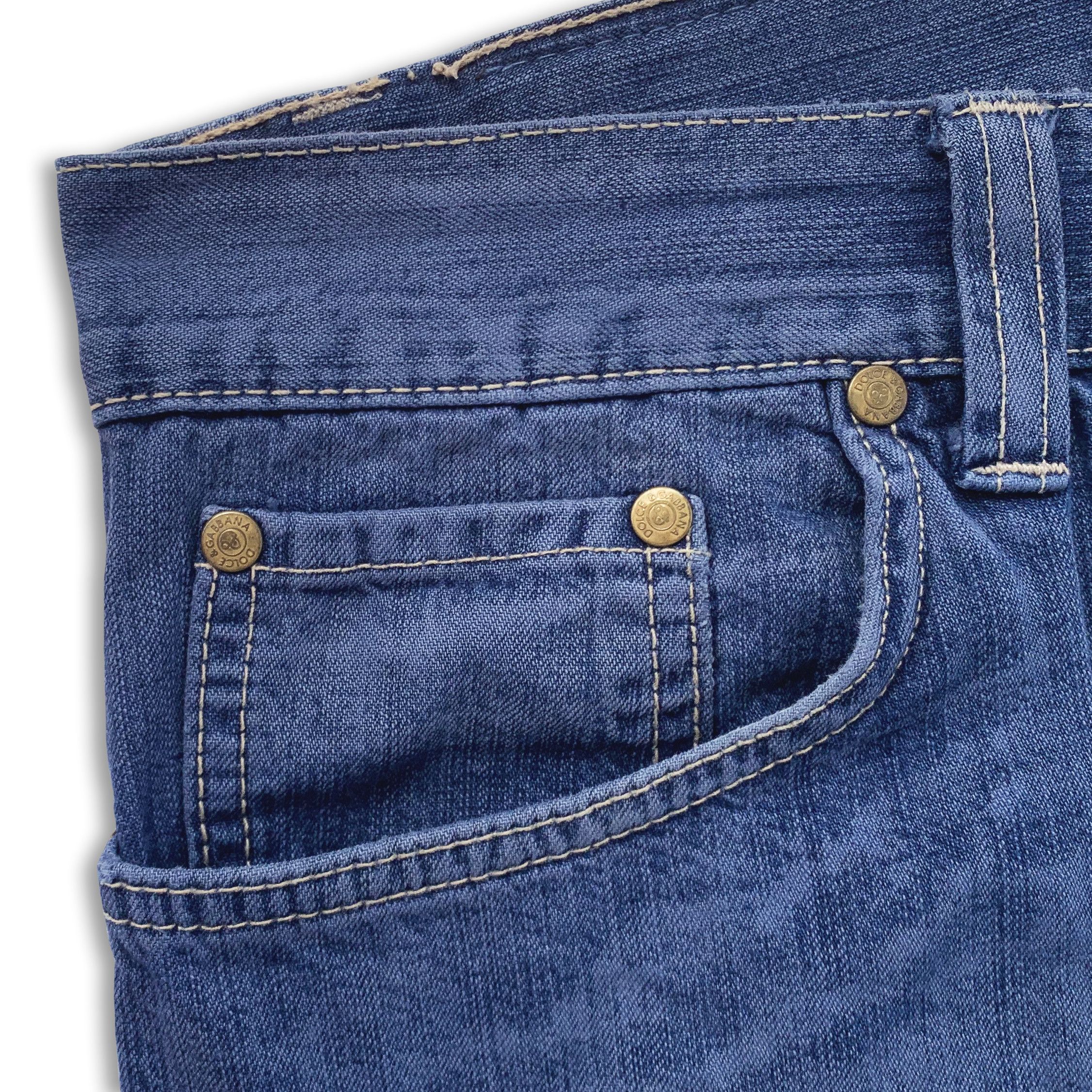 Dolce & Gabbana Vintage Y2K 90s DOLCE & GABBANA Jeans Pants Denim Bootcut Size US 36 / EU 52 - 9 Thumbnail