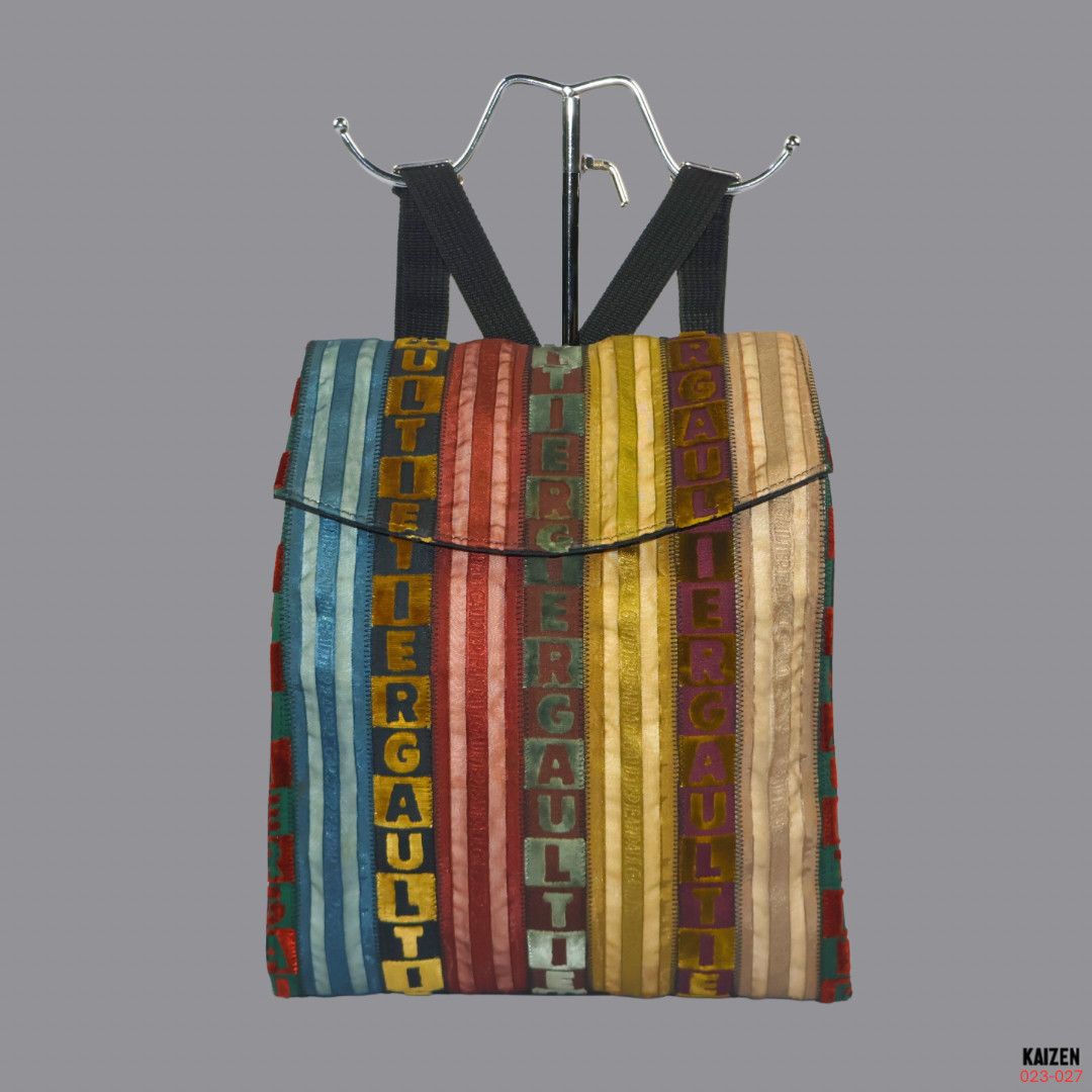Jean Paul Gaultier JEAN PAUL GAULTIER - 90'S VELVET BACKPACK Size ONE SIZE - 1 Thumbnail